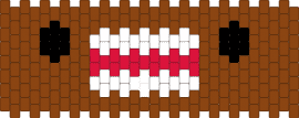 Domo cuff - red