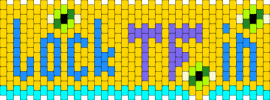 Lock in Bottom - yellow