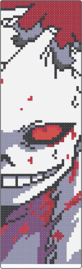 Horrortale Sans - white,red,gray,sans,undertale,horrortale,horror,blood