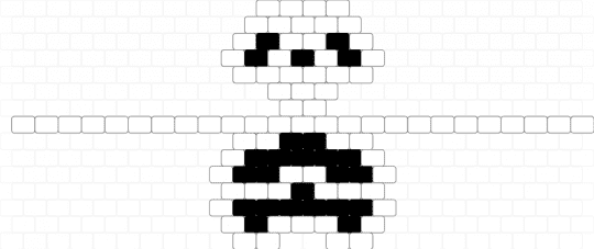 Skeleton from g-tag - white