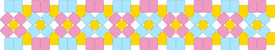 cuff - pink,light blue