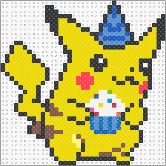 birthday pikachu - yellow
