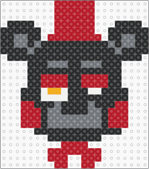 Lefty FNaF - black,red