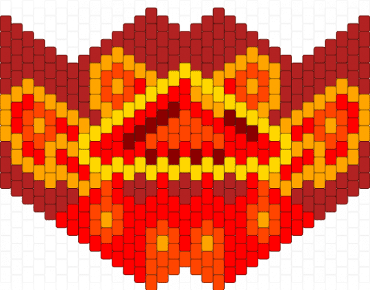 Burning Spice full mask - red,burning spice,mask,full,orange,yellow,fire