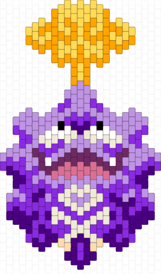 Koffing Charm - koffing, pink, pokemon, purple