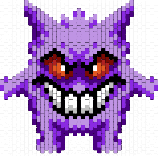 Gengar - gengar, pink, pokemon, purple