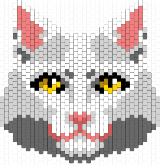 Cat Base - white,red,gray,cat,pet,feline