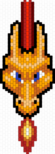 Charizard Charm - charizard, orange, pokemon, red