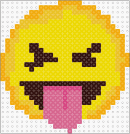 Emoji😝 - yellow,lol,cursedbee,cookielover