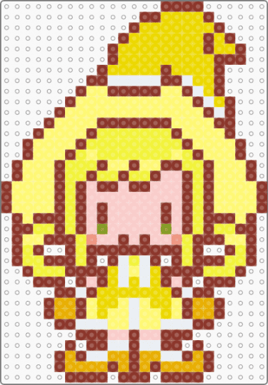 Momoko Asuka - momoko asuka,ojamajo doremi,girl,cartoon,anime,tv show,red,yellow,ojamajo,doremi,orange,witch,sprite,cute