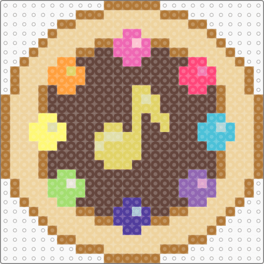 Apprentice Tap Cookie - tan,beige,brown,ojamajo,doremi,tap,magic,anime,kawaii,sweets,cookie