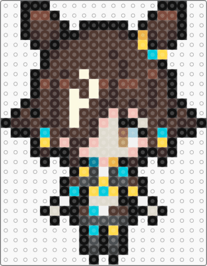 Vodka - Umamusume - beige, black, brown, girl, horse, pony, sprite, umamusume, vodka