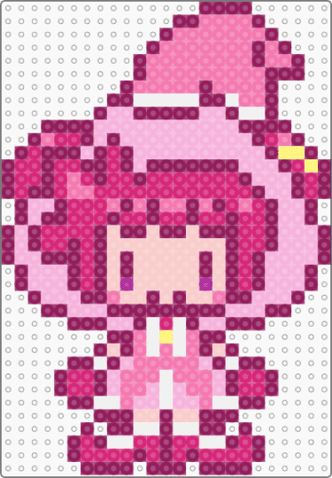 Doremi Harukaze - pink,ojamajo,doremi,kawaii,chibi