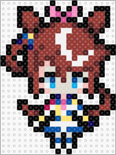 Tokai Teio - Umamusume - beige, blue, brown, girl, horse, pony, red, sprite, tokai teio, umamusume