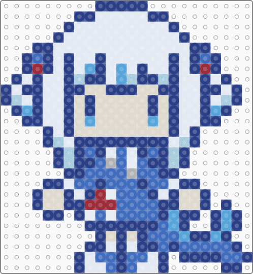 Gawr Gura - blue,gura,hololive,white,shark,kawaii,vtuber
