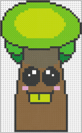 Mini Mr.Tree Sprunki - green,tan