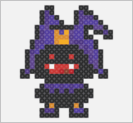 Black Frost - white,purple