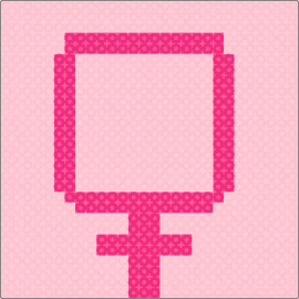 Female sign - pink