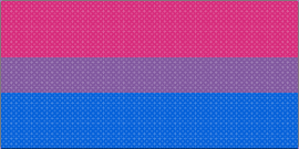Bisexual flag - blue,pink
