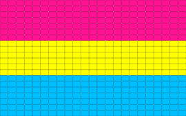 Pansexual flag! - pink,light blue,pride,sexuality,pan,gay