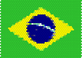 Brazil flag 🇧🇷 - green,yellow,purple,country,flags