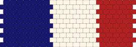 French flag - purple,red,country