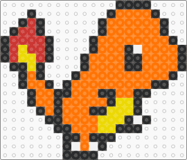 charmander - orange