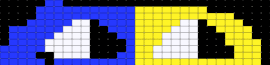 ENA  (cuff. again.) - blue,yellow,ena joel g,ena,joel g