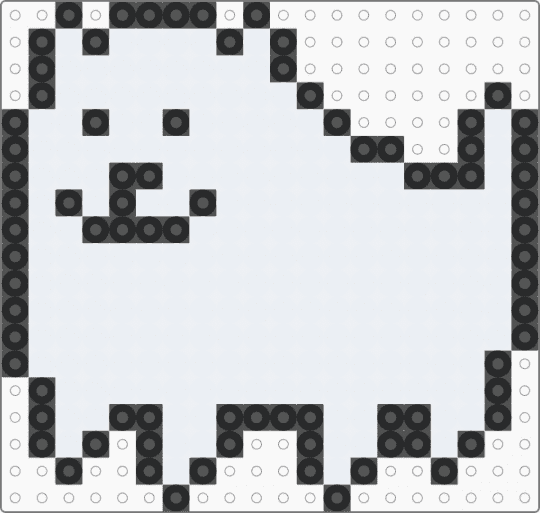 toby fox dog (annoying dog) - black,white,undertale,deltarune,toby fox,annoying dog,toby fox dog,dog,pixel art