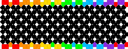 rainbow and black rotator x-base - black,orange,green,purple,colorful,rainbow,base,rotator,neon,glitter