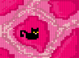 Silly kitty - pink