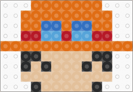 Mini Ace!!! - beige,orange
