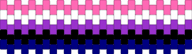 Genderfluid cuff!!! - pink,purple