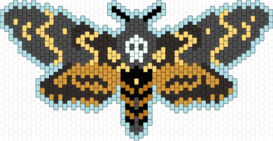 Chilliper's Death's Head Hawk-Moth - 
