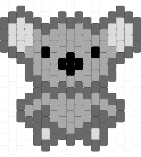 Koala - gray,beige