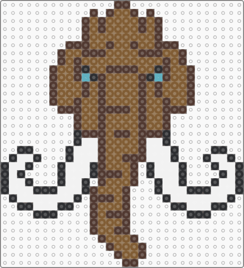 wooli - brown,tan