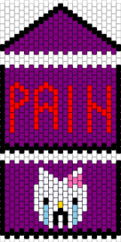 1-800-PAIN Jody Jetski Small Bag - 1800 pain,music,statement,bold,striking,expressive,small bag,purple