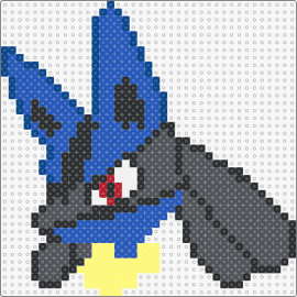 Lucario <3 - lucario,pokemon,character,gaming,blue,black