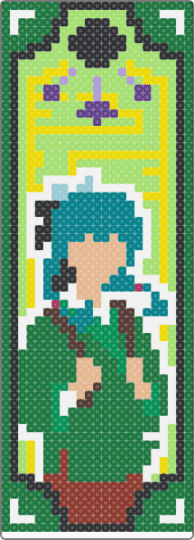 Maomao - green,yellow,maomao,apothecary diaries,anime,banner