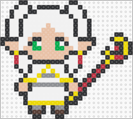 Frieren with wand 2.0 - white,yellow,beige