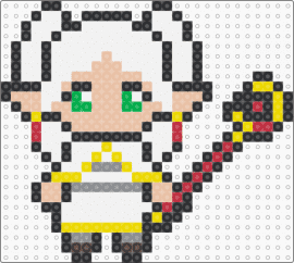 Frieren with wand - white,yellow,beige