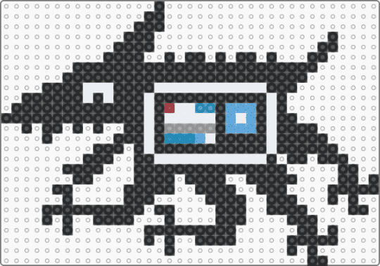 Lil’ Monsta from SanDisk - black,white,light blue,gray