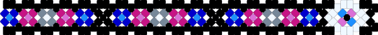 Choker for my friend - black,purple,pink