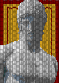 Ares - beige,gray,orange