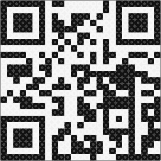 QR code to rick atstleys song - black, ivystormmakes, white