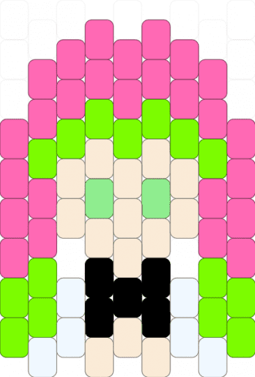 Mitsuri!!! - green, pink