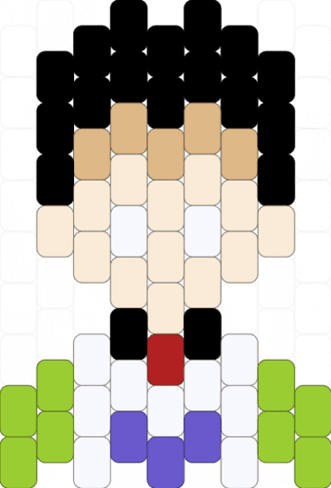 Gyomei Himejima - white,beige,green,kny,kimetsu no yaiba,demonslayer,demon slayer