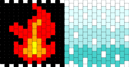 Shoto todoroki - light blue,red