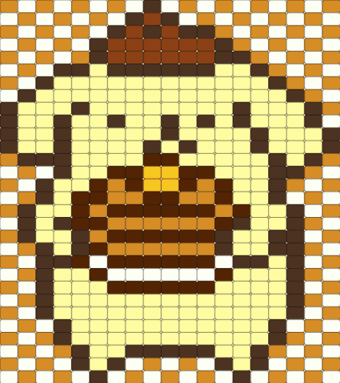 pompompurin! - brown, orange, yellow