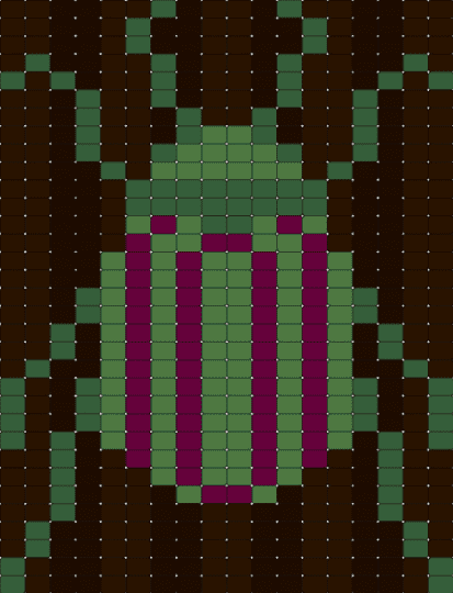 beetle bug - brown